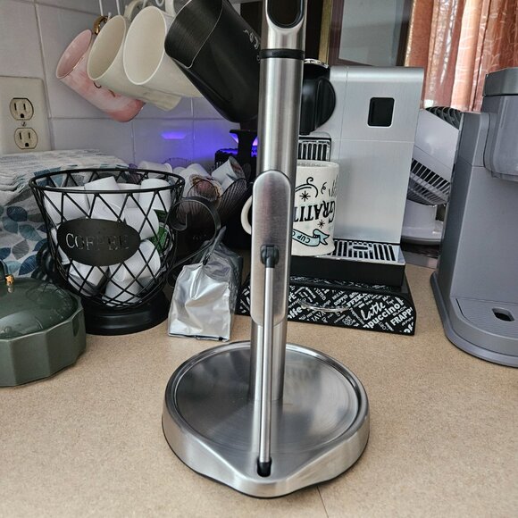 Simplehuman | Tension Arm Paper Towel Holder Brushed Stainless Steel - Picture 8 of 15